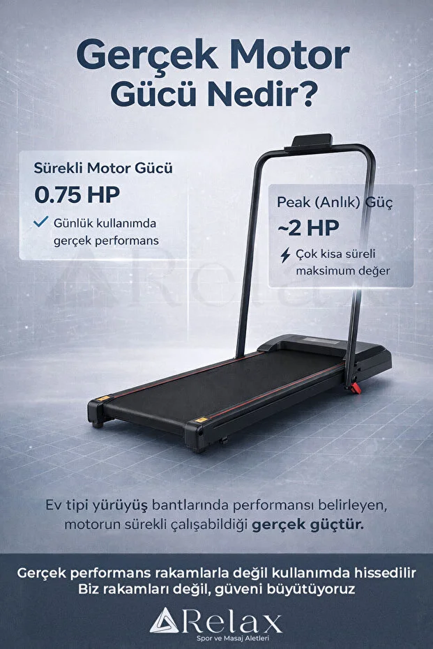 Relax Bluetoothlu Uzaktan Kumandalı Portatif Yürüme Ve Koşu Bandı RL-890